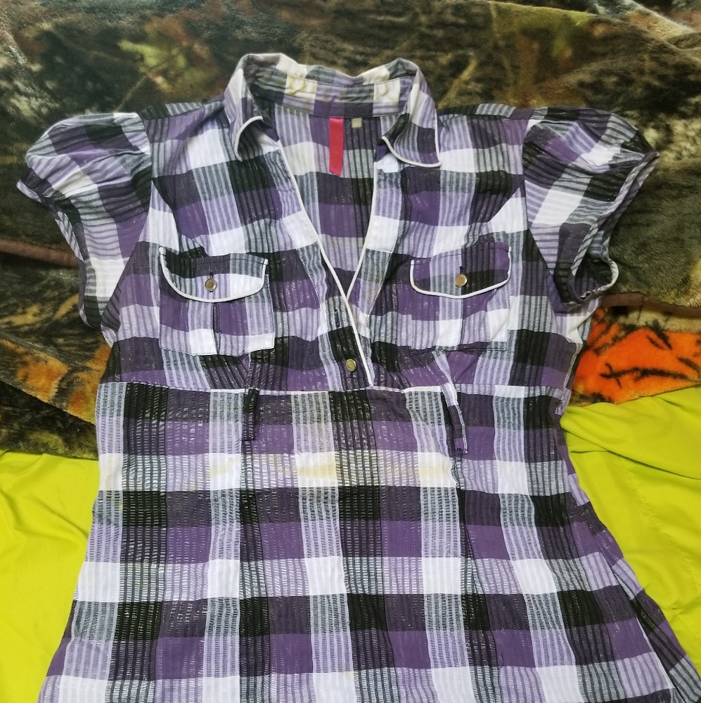 Purple shirt